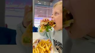 EATING THE SAME FOOD FOR 24 HOURS 😱🍔👀 [upl. by Sikram]