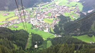 The Ahorn Gondola in Mayrhofen [upl. by Ennaoj]