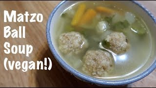 Matzo Ball Soup vegan [upl. by Suivat]