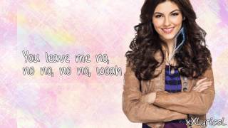 Victoria Justice  Faster Than Boyz Lyrics [upl. by Granniah]