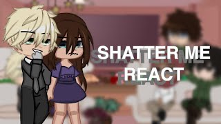 Shatter Me React  WIP [upl. by Nosiddam]