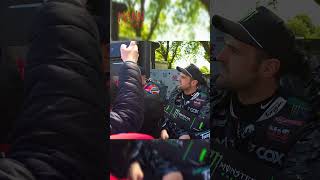 🇮🇲 Michael Dunlop Greets Fans with Photos and Autographs PostSupersport TT Win [upl. by Guillema]