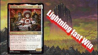 How fast can Arabella win the game High Octane MTG EDH [upl. by Gareth]