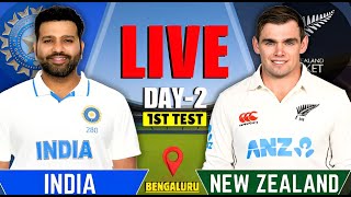 India vs New Zealand 1st Test Day 1  IND vs NZ Live Score amp Commentry  Live Cricket Match Today [upl. by Gnuhp]