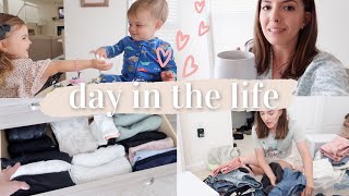 DAY IN THE LIFE OF A MOM  decluttering my closet new coffee routine house things  KAYLA BUELL [upl. by Beaston]