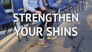 Shin Strengthening Exercise  Tibialis Anterior Seated Drill [upl. by Noakes]