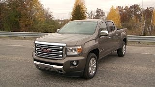 ► 2015 GMC Canyon  WORLD PREMIERE [upl. by Korff]