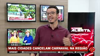 Mais cidades da região cancelam o carnaval de 2022 [upl. by Kyte]