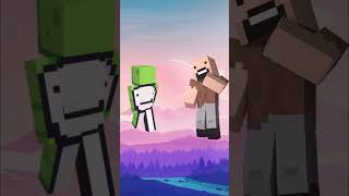 dream vs notch shorts minecraft comparison herobrine tiktok senpaispider [upl. by Atenaz]