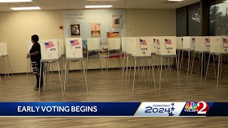 Early voting in Florida now open for most counties [upl. by Adaha]