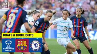 HIGHLIGHTS  Barcelona vs Chelsea UEFA Womens Champions League 202223 Semifinal Second Leg [upl. by Alarice]