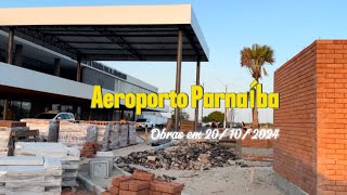 Aeroporto de Parnaíba  obras em andamento em 20102024 3 [upl. by Zischke]