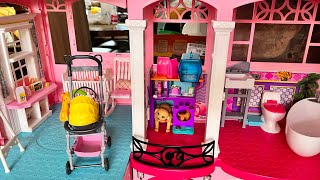 juguetes que me hubiera gustado tener en mi infancia pt2decorando la casa de Barbie de en sueños [upl. by Omari957]