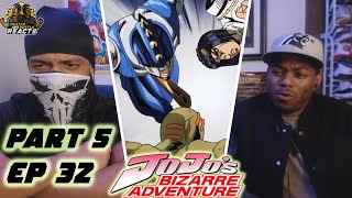 Bruno Vs Secco Jojos Bizarre Adventure  Golden Wind Episode 32 Reaction [upl. by Cchaddie513]