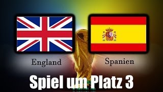 MGs WM 2014 Orakel 063 Spiel um Platz 3  England vs Spanien Weltmeisterschaft [upl. by Hulton]