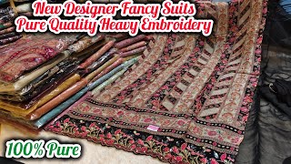 Pure Quality Fancy Designer Suits Heavy Embroidery Festive Season Special ❣️ [upl. by Aryahay318]