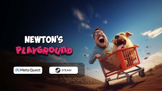 Newtons Playground Trailer  VR Physics Sandbox Game [upl. by Mercie729]