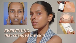 My Skincare Journey Everything I did for even skin tone✨ [upl. by Pachton24]