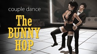 SL  CD50 Bunny Hop  couple dance animation for Second Life 3d virtual world [upl. by Eelanna]