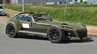 Donkervoort D8 GTO JD70 amp D8 GTO40  Lovely Accelerations amp Fly Bys [upl. by Narot]