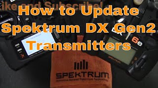 How to Register and Update your Spektrum Radio [upl. by Assilav]