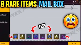 8 Most Rare Items In Mail Box 😨  Garena Sent Me Special Gift V Badge 🤑 shorts short [upl. by Engedi]