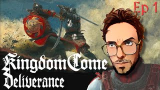 Kingdom Come Deliverance  First Look  Ep 1 [upl. by Odnomyar]