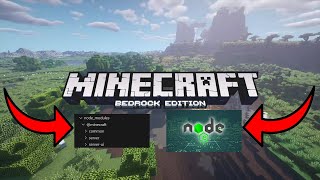 How to Install Node Modules for Minecraft Bedrock SUPER EASY [upl. by Rosa]