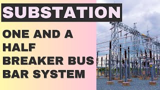 Substation One and A half Breaker Bus Bar System Bus Bar arrangement [upl. by Animas]