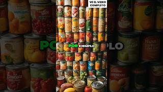 Procesamiento de alimentos conservadores y latas [upl. by Aidnic]