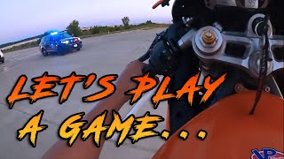 COPS Egos Get Destroyed When Bikers Wheelie Away From Them Police Chases  Bikes vs Cops 105 [upl. by Anomer441]