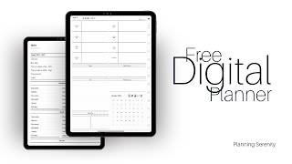 FREE AESTHETIC DIGITAL PLANNERS amp STICKERS  SARAHS DIGITAL DIARY [upl. by Xymenes178]