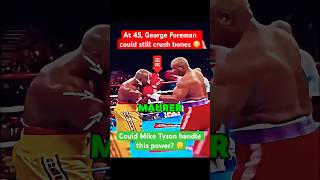 George Foreman makes a cheater pay the price 👀 boxing [upl. by Stillman]