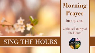 61924 Lauds Wednesday Morning Prayer of the Liturgy of the Hours [upl. by Stanwood]