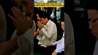 Mantan Presiden Jokowi Sholat Berjamaah Di Solo Dikawal Paspampres‼️jokowi jokowidodo sholat [upl. by Hgielek]