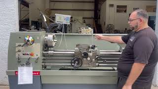 CLAUSING COLCHESTER 15” x 50”cc Gap Lathe DRO GMT3182 [upl. by Sauers]