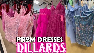 PROM DRESS SHOPPING 2024 PROM DRESS SHOPPING AT DILLARDS [upl. by Damali]