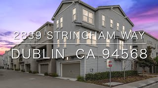 2839 Stringham way Dublin CA 94568 [upl. by Ferdy975]