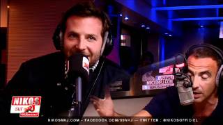 Nikos Aliagas amp Bradley Cooper appellent Zach Galifianakis  Le 69 NRJ [upl. by Stevy]