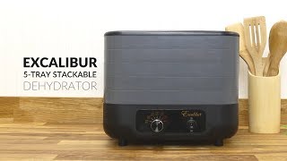 Excalibur 5Tray Stackable Food Dehydrator Review [upl. by Oznecniv]