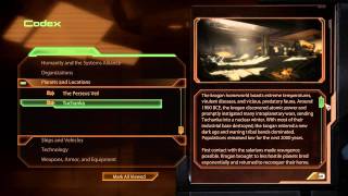 Mass Effect 2 Complete Codex [upl. by Sidnarb277]