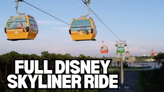 Full Skyliner Ride at Walt Disney World [upl. by Tessi]