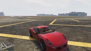 TOP Speed of the Grotti Carbonizzare GTA 5 ONLINE [upl. by Battista]