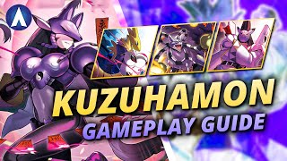 THIS COMBO CAN TAKE OUT ANYTHING Kuzuhamon Sakuyamon Deck Gameplay Guide  Digimon Card Game BT13 [upl. by Kentigerma53]