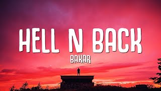 Bakar  Hell N Back Lyrics [upl. by Varien]