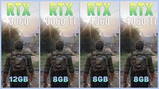 RTX 3060 12Gb vs RTX 4060 Ti vs RTX 3060 Ti vs RTX 4060  Tested in 11 Games [upl. by Valdas]