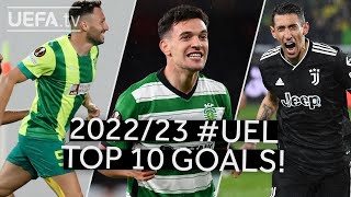 Top 10 Goals of the Season  202223 UEFA Europa League [upl. by Amliv]