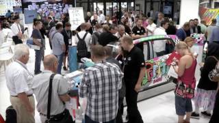 Graffiti car – Henkel experts showcase Bonderite cleaners at Automechanika [upl. by Cy]