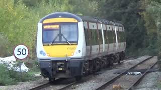 Chepstow train station train going to Cardiff Central [upl. by Coralyn]