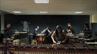 The WAVE  Keiko Abe for Solo Marimba and 4 percussionists [upl. by Lissner]